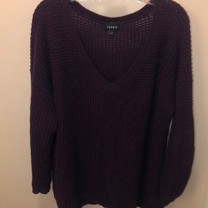 💋Purple Torrid Plus size Sweater💋